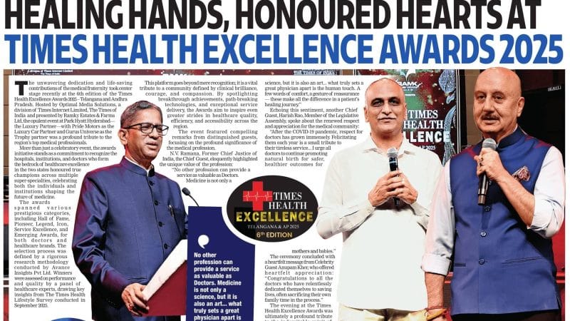 A Legacy of Excellence: FMS International Dental Center Honoured at Times Health Excellence Awards 2025