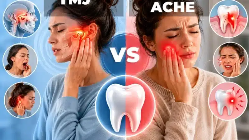 TMJ vs Toothache: How to Tell the Difference
