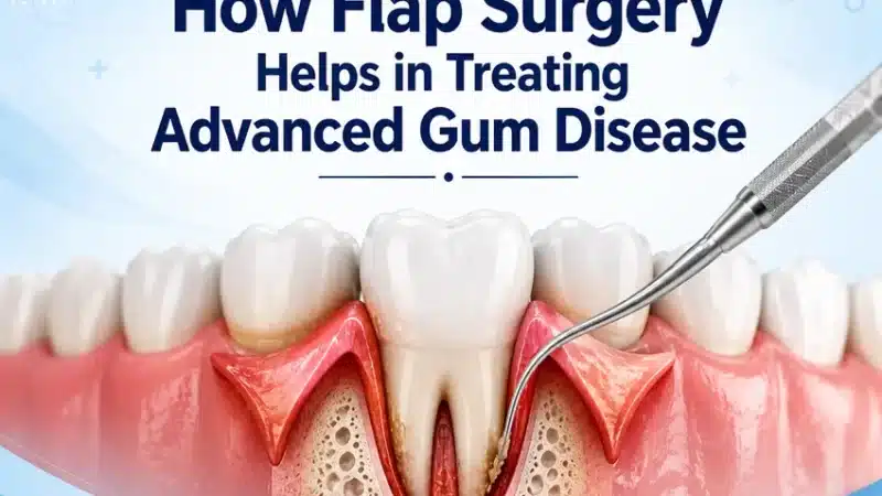 How Flap Surgery Helps in Treating Advanced Gum Disease