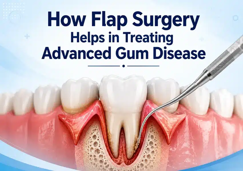 How Flap Surgery Helps in Treating Advanced Gum Disease