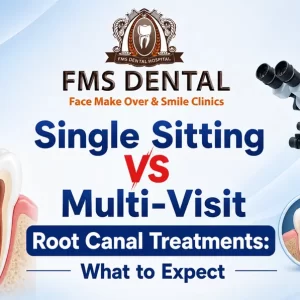 Single Sitting VS Multi-Visit Root Canal Treatments: What to Expect at FMS Dental Kompally