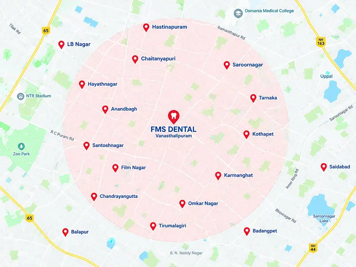 FMS Dental Vanasthalipuram clinic