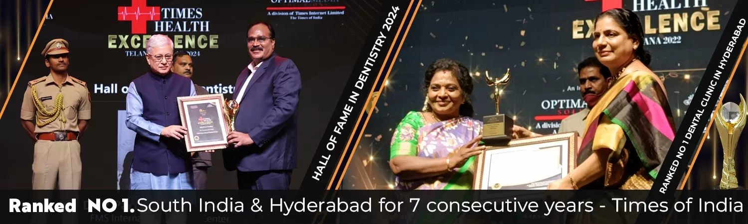 best Hall of Fame and cosmetic dentist in hyderabad India