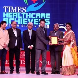 Best Dental Hospital, South India for 6 years, Times Health Survey, 2018 -2025