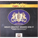 India's Greatest Brands, URS Asia One, 2016-17