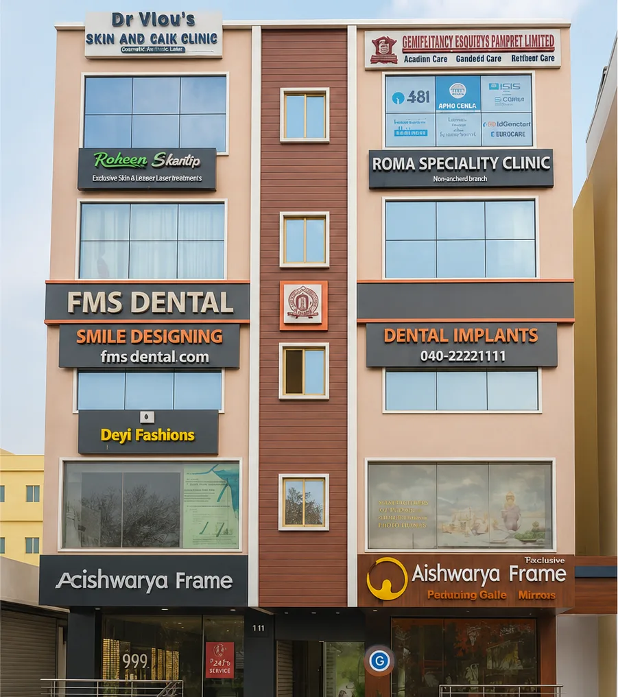 Best Dentist in Secunderabad FMS Dental — All Dental Specialties Under One Roof